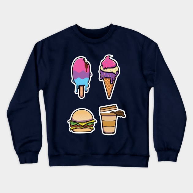 The Meal Crewneck Sweatshirt by creatorina